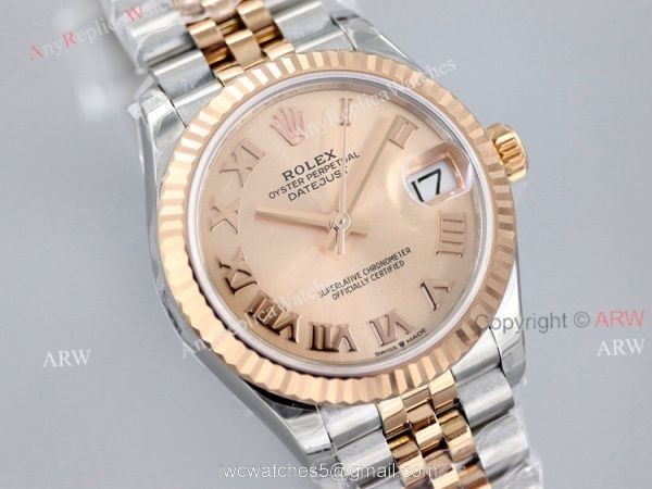 1:1 EW Factory Superclone Rolex Datejust 31 Rose Gold Jubilee Watch 1:1 EW Factory Superclone Rolex Datejust 31 Rose Gold Jubilee Watch