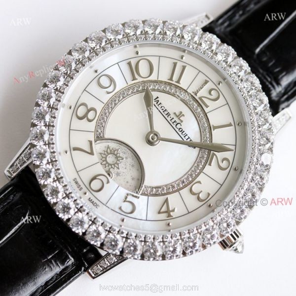 GF Superclone Dazzling Rendez Vous Jaeger Lecoultre Night Day Diamond Watch 36mm GF Superclone Dazzling Rendez Vous Jaeger Lecoultre Night Day Diamond Watch 36mm