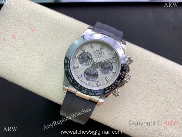 AAA Replica Rolex Daytona Meteorite TWF 7750 Chronograph Watch AAA Replica Rolex Daytona Meteorite TWF 7750 Chronograph Watch