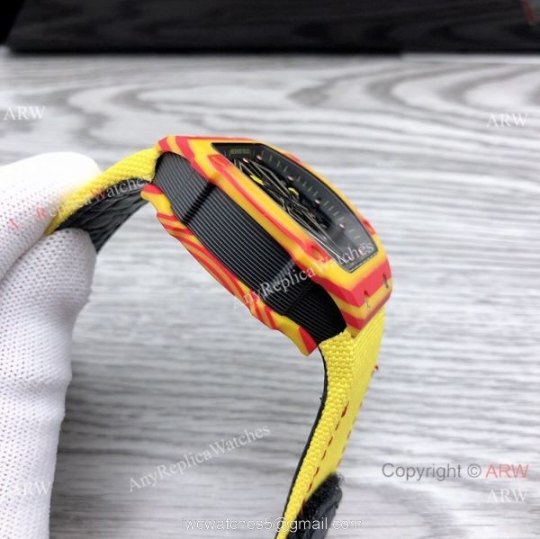 Swiss Richard Mille RM 27-03 Tourbillon Rafael Nadal Watch NTPT Carbon 48mm Swiss Richard Mille RM 27-03 Tourbillon Rafael Nadal Watch NTPT Carbon 48mm
