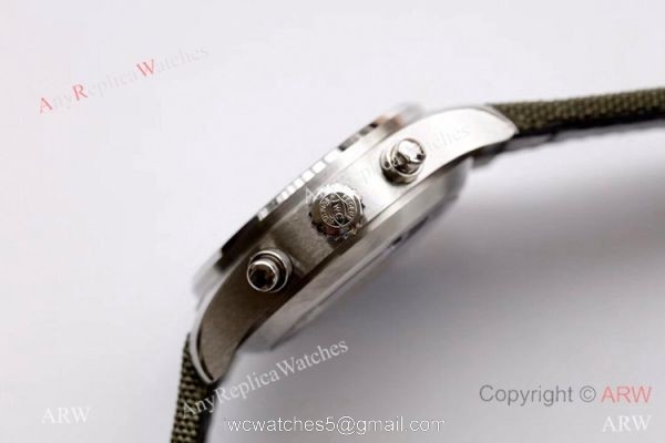 ZF Factory IWC Pilots Watch 7750 Chronograph Spitfire Stainless Steel ZF Factory IWC Pilots Watch 7750 Chronograph Spitfire Stainless Steel