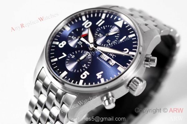 ZF Factory v2 IWC Pilots 7750 Replica Watch Bucherer Blue Dial Stianless Steel ZF Factory v2 IWC Pilots 7750 Replica Watch Bucherer Blue Dial Stianless Steel