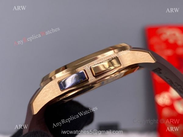 ZF Factory Patek Philippe Aquanaut 5164A Men Watch Rose Gold Chocolate Dial 40.8mm ZF Factory Patek Philippe Aquanaut 5164A Men Watch Rose Gold Chocolate Dial 40.8mm