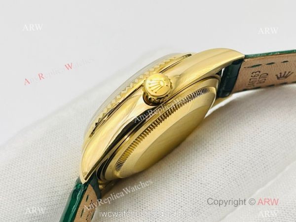 DR Factory Rolex Day date Green Version Copy Watch Swiss 2836 Movement DR Factory Rolex Day date Green Version Copy Watch Swiss 2836 Movement