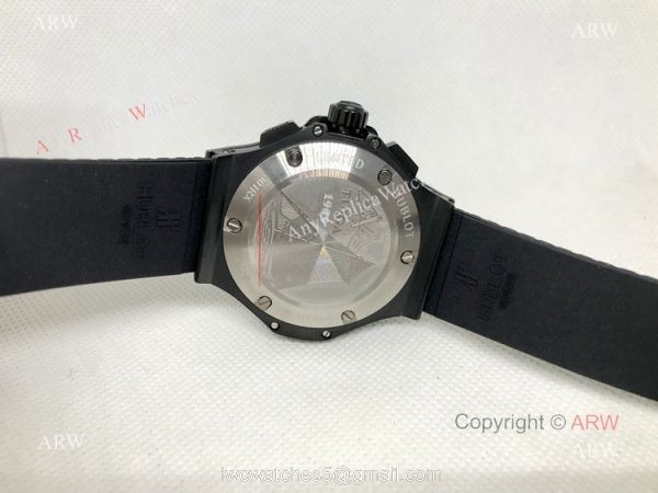 Best Copy Hublot Big Bang Chronograph Watch Red Markers Black Case Best Copy Hublot Big Bang Chronograph Watch Red Markers Black Case