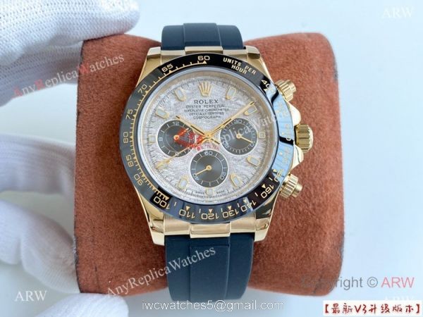 Swiss 7750 Rolex Daytona Replica Watch New Face Oysterflex Rubber Strap Swiss 7750 Rolex Daytona Replica Watch New Face Oysterflex Rubber Strap