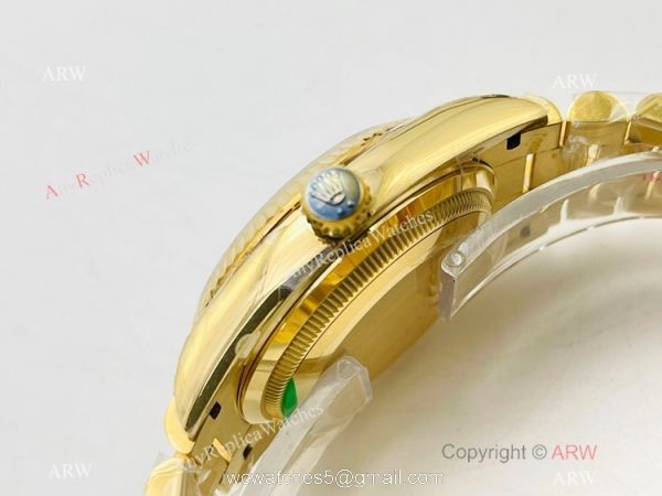 EW Factory V2 Rolex Day Date 40 Diamond Bezel Green Gradient Watch with nfc card EW Factory V2 Rolex Day Date 40 Diamond Bezel Green Gradient Watch with nfc card