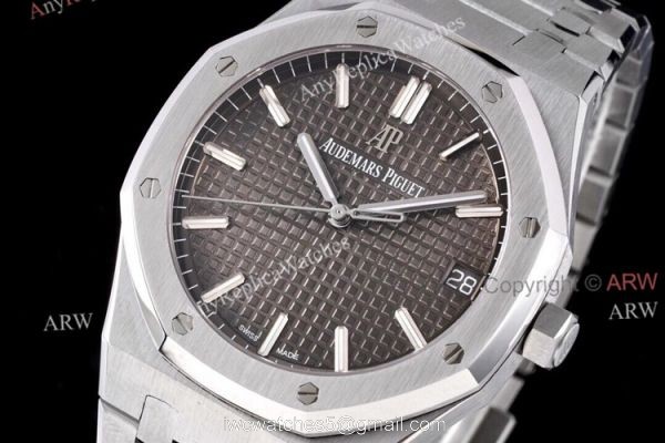 15500 AP Royal Oak ZF Factory Clone Watch With Grey Dial For Men 15500 AP Royal Oak ZF Factory Clone Watch With Grey Dial For Men