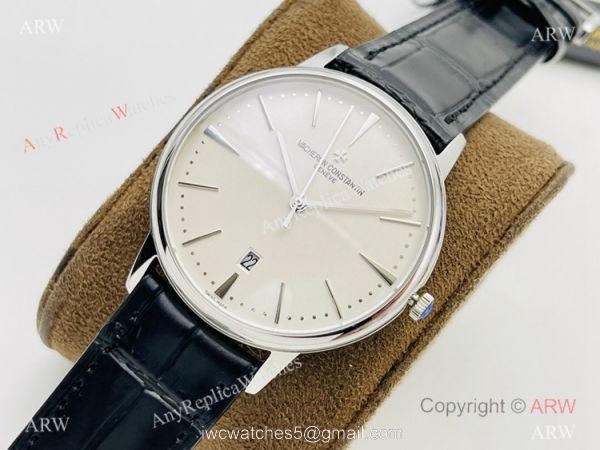 MK Factory V4 Vacheron Constantin Patrimony 9015 Watch White Dial MK Factory V4 Vacheron Constantin Patrimony 9015 Watch White Dial