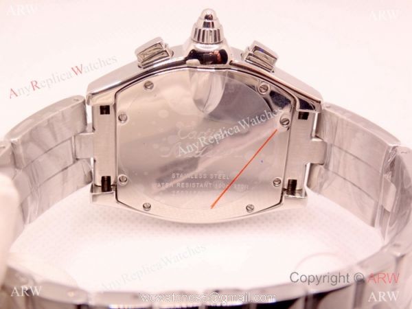 Clone Cartier Roadster de Stainless Steel Chronograph Watch 45mm Swiss Grade Case Clone Cartier Roadster de Stainless Steel Chronograph Watch 45mm Swiss Grade Case