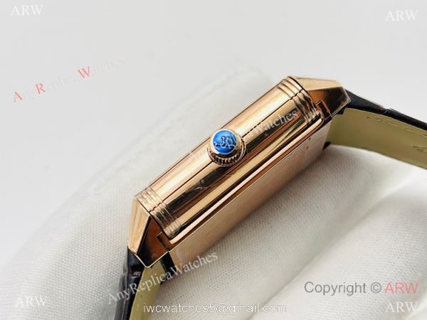 (ANF ) Swiss Replica Jaeger-LeCoultre Reverso Duoface Small Seconds Watch 29 Rose Gold White Dial (ANF ) Swiss Replica Jaeger-LeCoultre Reverso Duoface Small Seconds Watch 29 Rose Gold White Dial