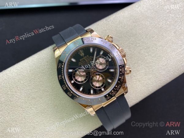 Swiss Copy Rolex Daytona A7750 Chronograph Watch 40mm Ceramic Bezel Oysterflex Strap Swiss Copy Rolex Daytona A7750 Chronograph Watch 40mm Ceramic Bezel Oysterflex Strap