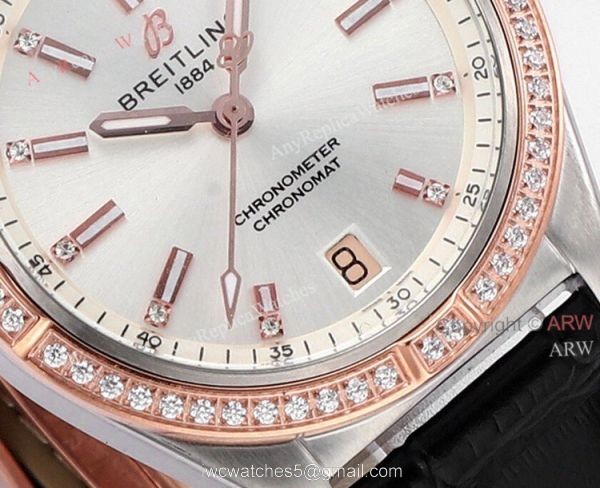Buy Replica Breitling Chronomat Automatic 36 Rose Gold Watch With Diamonds Buy Replica Breitling Chronomat Automatic 36 Rose Gold Watch With Diamonds