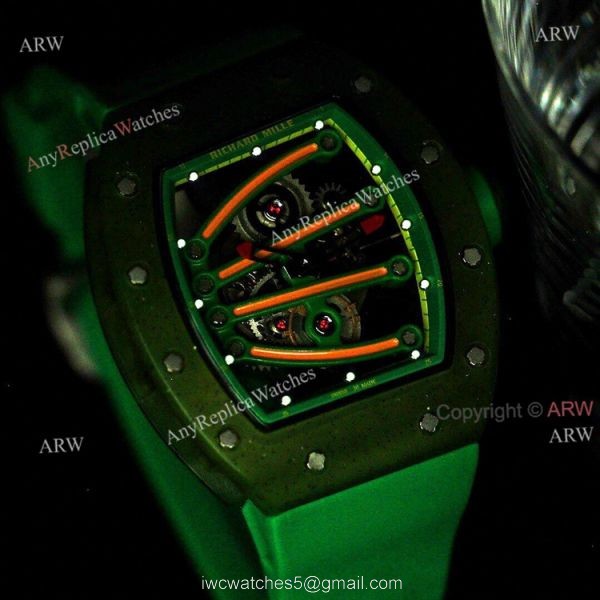 Green Richard Mille RM 59-01 Yohan Blake Tourbillon Watch Replica Green Richard Mille RM 59-01 Yohan Blake Tourbillon Watch Replica