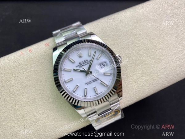 NEW Clean Factory Rolex Datejust II 41 3235 904L White Dial Oyster Bracelet Clean Datejust Watch NEW Clean Factory Rolex Datejust II 41 3235 904L White Dial Oyster Bracelet Clean Datejust Watch