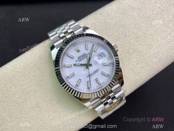NEW Clean Factory Rolex Datejust II 41 White Dial Jubilee Watch 904L Stainless Steel 3235 Movement NEW Clean Factory Rolex Datejust II 41 White Dial Jubilee Watch 904L Stainless Steel 3235 Movement