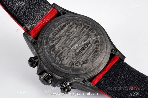 Super Clone Rolex Diw Daytona 4130 NOOB Black Forged Carbon Watch New Model Super Clone Rolex Diw Daytona 4130 NOOB Black Forged Carbon Watch New Model