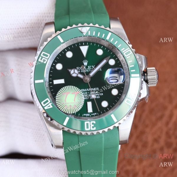 Swiss Quality Rolex Submariner Date Watch Citizen 8215 Blue Oysterflex Rubber Band Swiss Quality Rolex Submariner Date Watch Citizen 8215 Blue Oysterflex Rubber Band