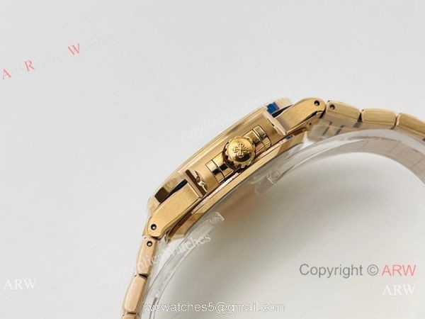 3K Factory 1:1 Replica Patek Philippe Nautilus Rose Gold Ladies Diamond Watch 34mm 3K Factory 1:1 Replica Patek Philippe Nautilus Rose Gold Ladies Diamond Watch 34mm
