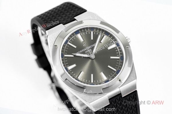 Grade 1A Copy Vacheron Constantin ultra thin Overseas 40mm Watch Rhodium Grey Dial 8F Swiss 9015 Grade 1A Copy Vacheron Constantin ultra thin Overseas 40mm Watch Rhodium Grey Dial 8F Swiss 9015