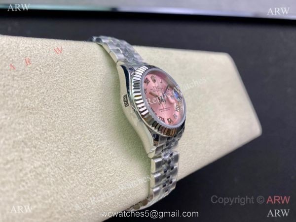 Swiss Copy Rolex Datejust I 31mm watch Pink Roman Dial Jubilee Strap Swiss Copy Rolex Datejust I 31mm watch Pink Roman Dial Jubilee Strap