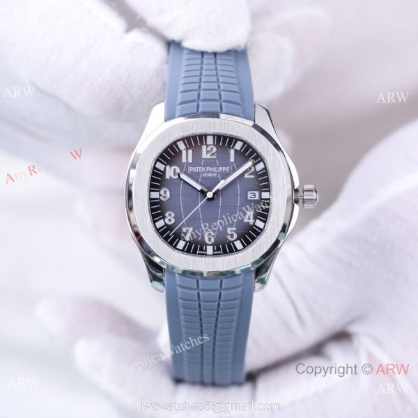 Swiss Quality Citizen 8215 Patek Philippe Aquanaut Watch Silver Case Black Dial Swiss Quality Citizen 8215 Patek Philippe Aquanaut Watch Silver Case Black Dial