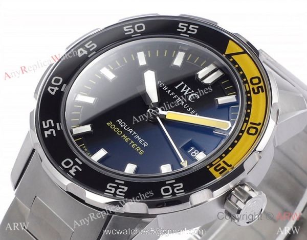 JVS Factory IWC Aquatimer Automatic 2000 Stainless Steel Yellow Watch 2022 New! JVS Factory IWC Aquatimer Automatic 2000 Stainless Steel Yellow Watch 2022 New!