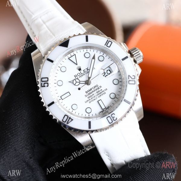 Replica Rolex Submariner All Black/White Ceramic Bezel Mens 40MM Watch Replica Rolex Submariner All Black/White Ceramic Bezel Mens 40MM Watch