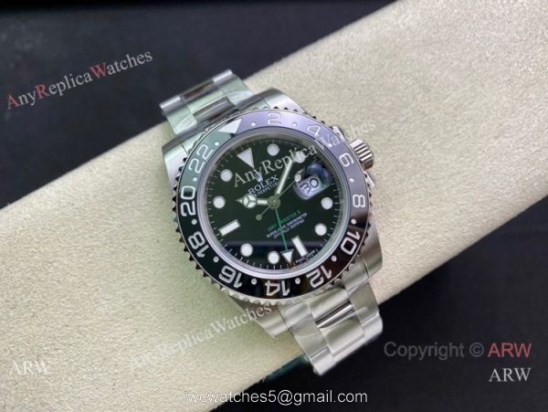 (JVS) Rolex GMT Master II 116710ln Watch JVS Factory 3186 Movement 904l Stainless Steel (JVS) Rolex GMT Master II 116710ln Watch JVS Factory 3186 Movement 904l Stainless Steel