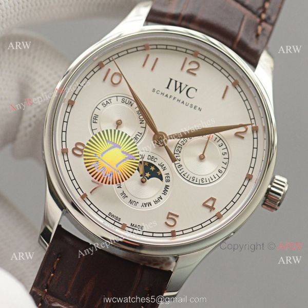 Top Replica IWC Portuguese Moonphase Stainless Steel Case 42MM Men Watch Top Replica IWC Portuguese Moonphase Stainless Steel Case 42MM Men Watch