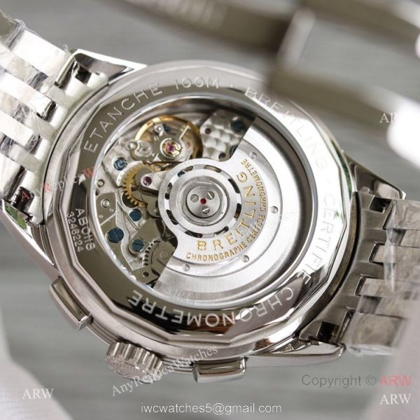 Swiss Breitling Premier BLS A7750 Chronograph Bucherer Blue Face Replica Watch Swiss Breitling Premier BLS A7750 Chronograph Bucherer Blue Face Replica Watch