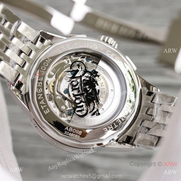 Swiss Breitling Premier Chronograph Norton Edition BLS Asia 7750 Stainless Steel Black Arabic Watch Swiss Breitling Premier Chronograph Norton Edition BLS Asia 7750 Stainless Steel Black Arabic Watch