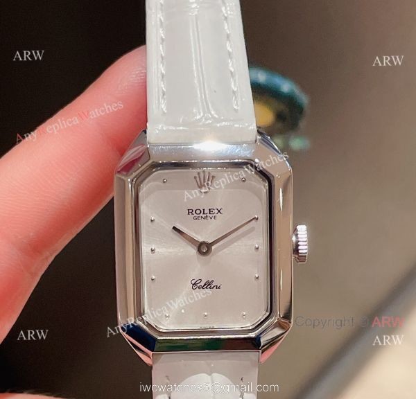 Replica Rolex Cellini Stainless Steel Case Gray Dial 24mm Lady Watch Replica Rolex Cellini Stainless Steel Case Gray Dial 24mm Lady Watch