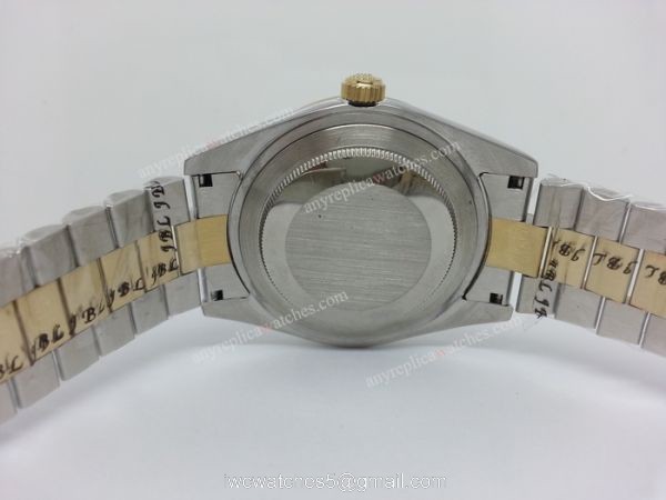 Rolex 2-Tone Daydate II Replica Watch Gold Face 41mm Rolex 2-Tone Daydate II Replica Watch Gold Face 41mm