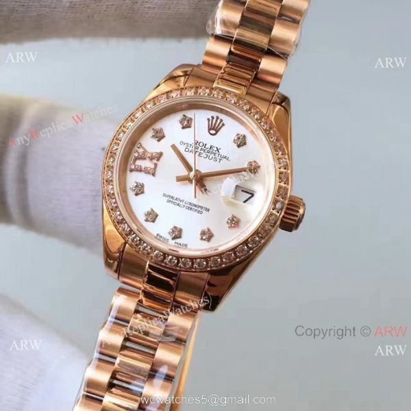 Rose Gold Rolex Datejust Rolex Replica Presidential Diamond Watch Rose Gold Rolex Datejust Rolex Replica Presidential Diamond Watch
