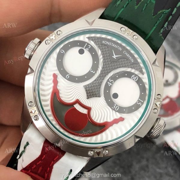 New Copy Konstantin Chaykin Joker Automatic watch SS Clown Face New Copy Konstantin Chaykin Joker Automatic watch SS Clown Face