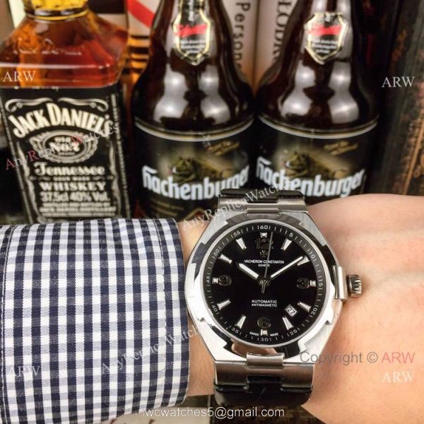 New Copy Vacheron Constantin Overseas Watch SS Gray Face New Copy Vacheron Constantin Overseas Watch SS Gray Face