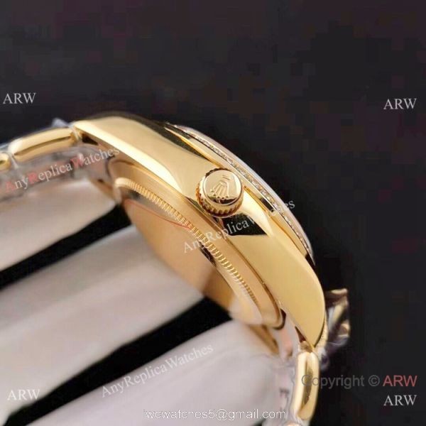Replica Rolex Day-Date Special Edition Watch Two Tone Diamond 40mm Replica Rolex Day-Date Special Edition Watch Two Tone Diamond 40mm