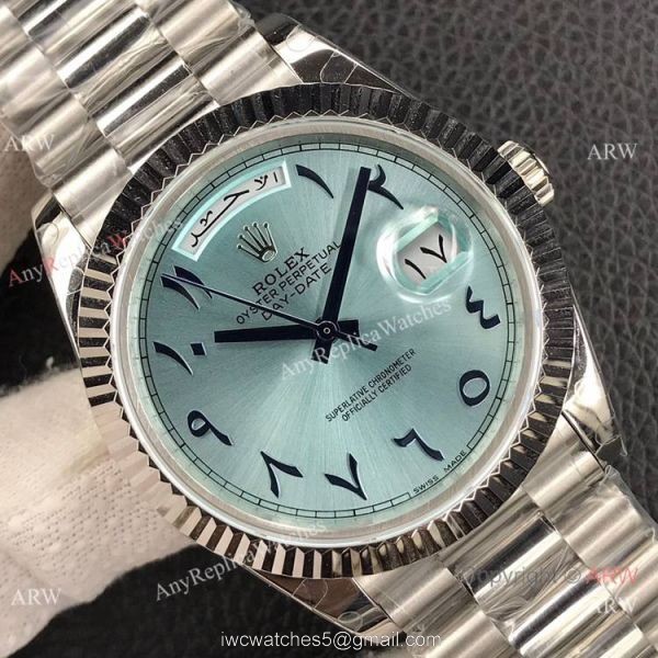 2022 NEW! Swiss Replica Rolex Day Date 40 Middle East Arabic Watch Fluted Bezel 3255 Movement 2022 NEW! Swiss Replica Rolex Day Date 40 Middle East Arabic Watch Fluted Bezel 3255 Movement