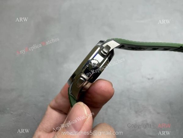 Grade AAA Copy Patek Philippe Aquanaut Chrono 42mm Watch 5968g Green Version Grade AAA Copy Patek Philippe Aquanaut Chrono 42mm Watch 5968g Green Version