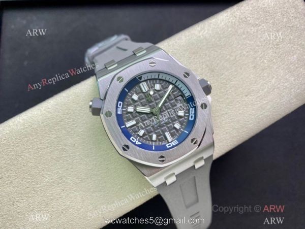 Swiss Copy Audemars Piguet Royal Oak Offshore Diver 15720st Gray Dial 42mm Swiss Copy Audemars Piguet Royal Oak Offshore Diver 15720st Gray Dial 42mm