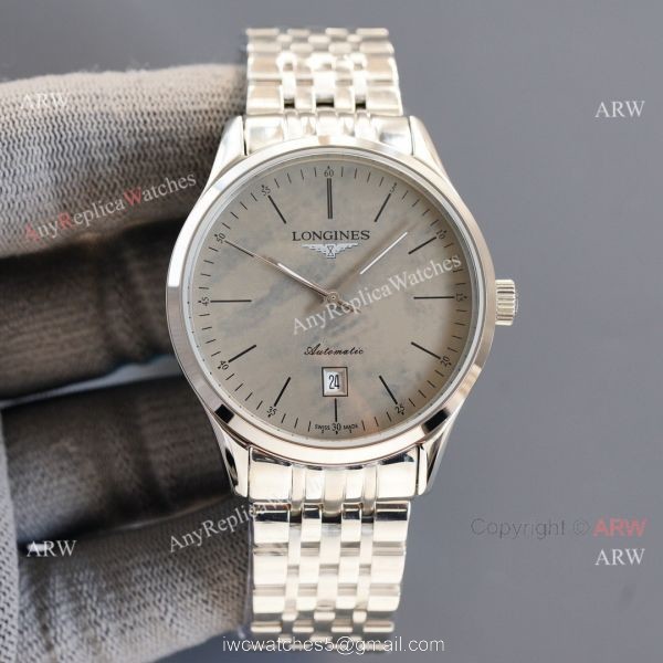 Replica Longines Elegant 316L SS Strap Blue Meteorite Texture Dial Watch 8215 Movement Replica Longines Elegant 316L SS Strap Blue Meteorite Texture Dial Watch 8215 Movement
