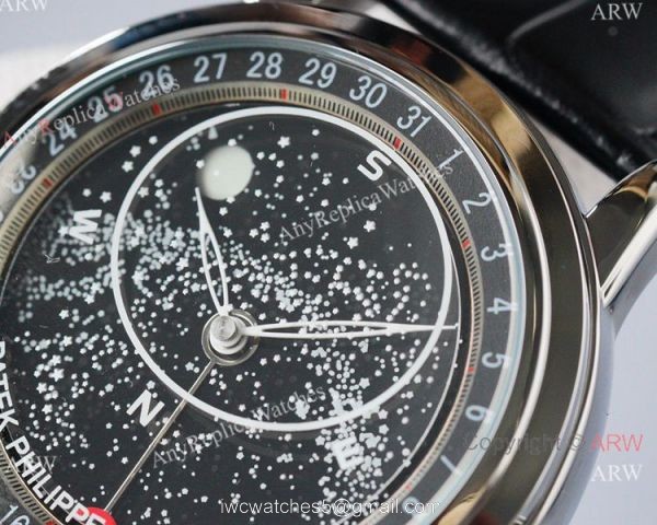 Copy Patek Philippe Grand Complications Celestial Black Dial 8215 watch Copy Patek Philippe Grand Complications Celestial Black Dial 8215 watch