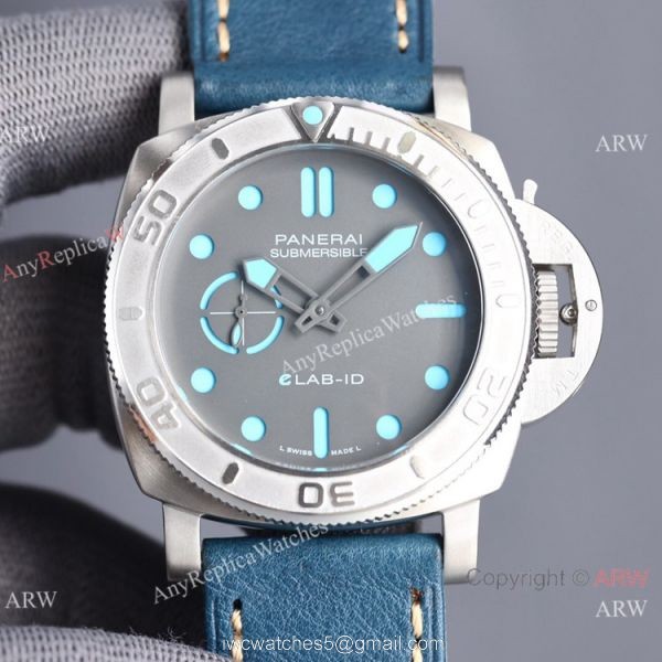 Knockoff Panerai Submersible eLAB-ID pam1225 Wrist Gray Recycled PET Nylon Strap Knockoff Panerai Submersible eLAB-ID pam1225 Wrist Gray Recycled PET Nylon Strap