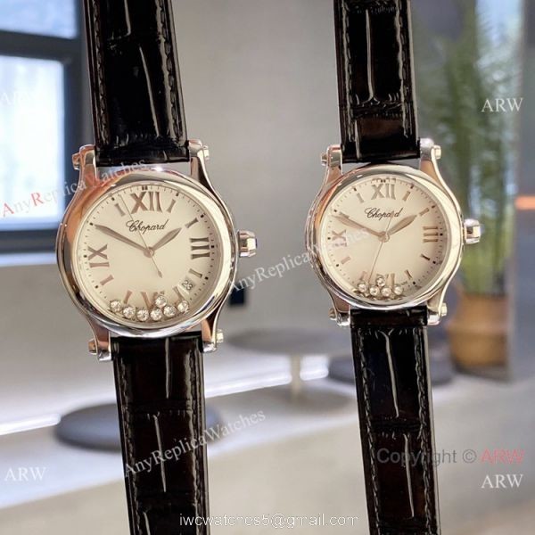 Clone Chopard Happy Sport Couple Watches 30mm or 36mm Quartz Clone Chopard Happy Sport Couple Watches 30mm or 36mm Quartz
