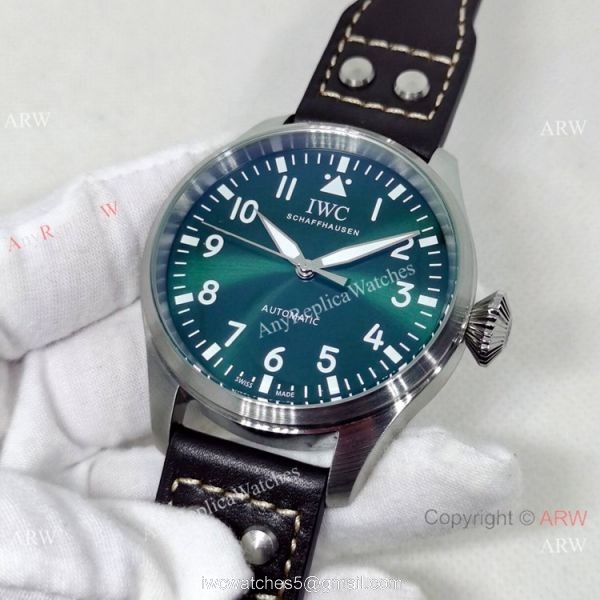 Best Quality IWC Pilots 43mm Automatic Watch Bucherer Blue Dial Silver Case Best Quality IWC Pilots 43mm Automatic Watch Bucherer Blue Dial Silver Case
