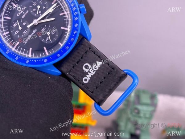 2022 New! Swatch x Omega Bioceramic Moonswatch Mission to Neptune watch Quartz 2022 New! Swatch x Omega Bioceramic Moonswatch Mission to Neptune watch Quartz