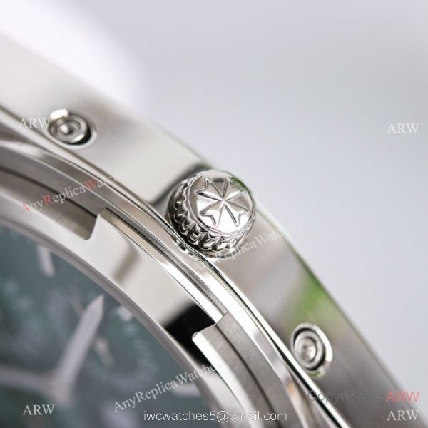 Swiss Vacheron Constantin Overseas 4300v Perpetual Calendar Watch Olive Green Dial 41.5mm Swiss Vacheron Constantin Overseas 4300v Perpetual Calendar Watch Olive Green Dial 41.5mm