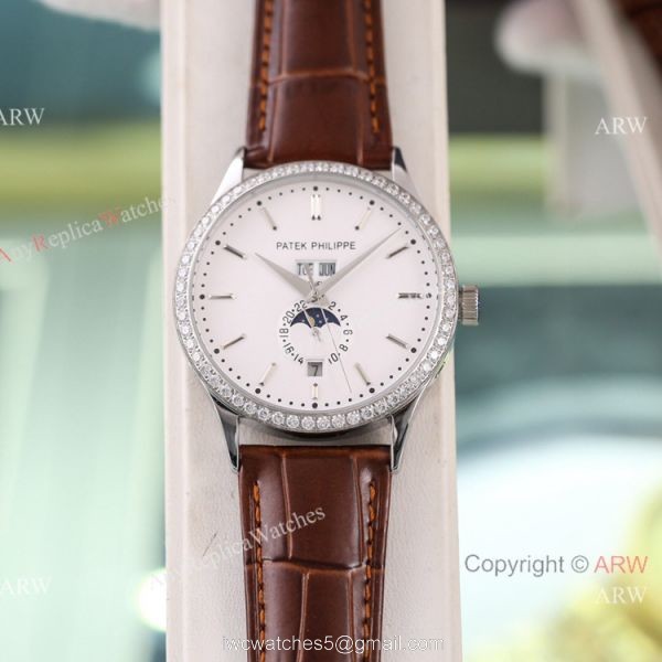 Swiss Quality Copy Patek Philippe Annual Calendar Calatrava Citizen Watch Blue Moon Dial Swiss Quality Copy Patek Philippe Annual Calendar Calatrava Citizen Watch Blue Moon Dial