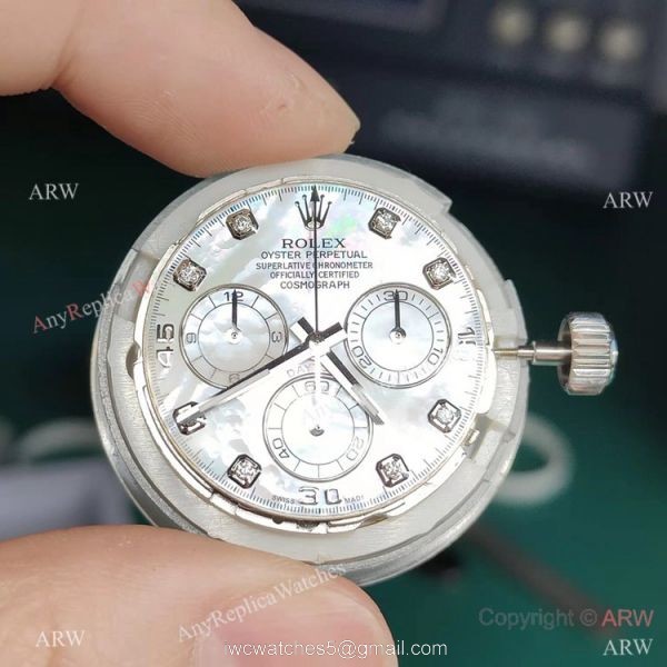Noob New 4130 Rolex Daytona Watch White Mother of Pearl Dial Noob New 4130 Rolex Daytona Watch White Mother of Pearl Dial